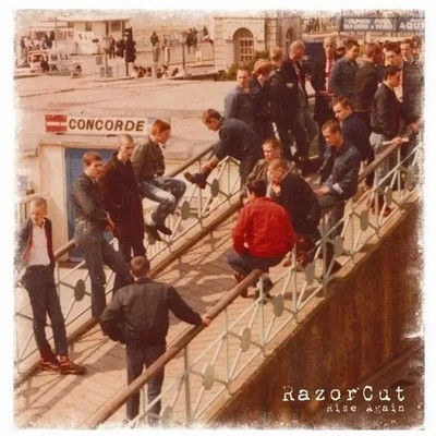LP RazorCut Rise Again BONE VINYL, GATEFOLD, INCL. INSERT NEAR MINT Rebellio