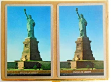 Vintage Statue of Liberty Playing Cards 1960s Congress 606 Souvenir New York 