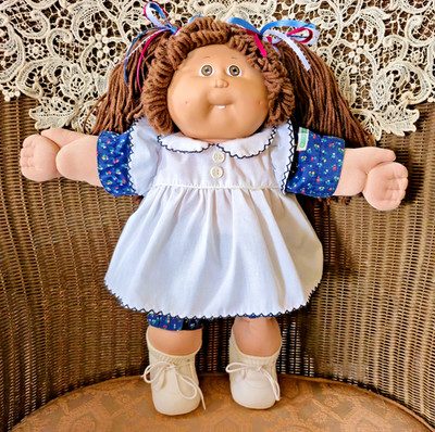 Cabbage Patch Kids 1986 Coleco O.A.A. 16'' Doll *1 Tooth* 2 Dimples* OK Factory