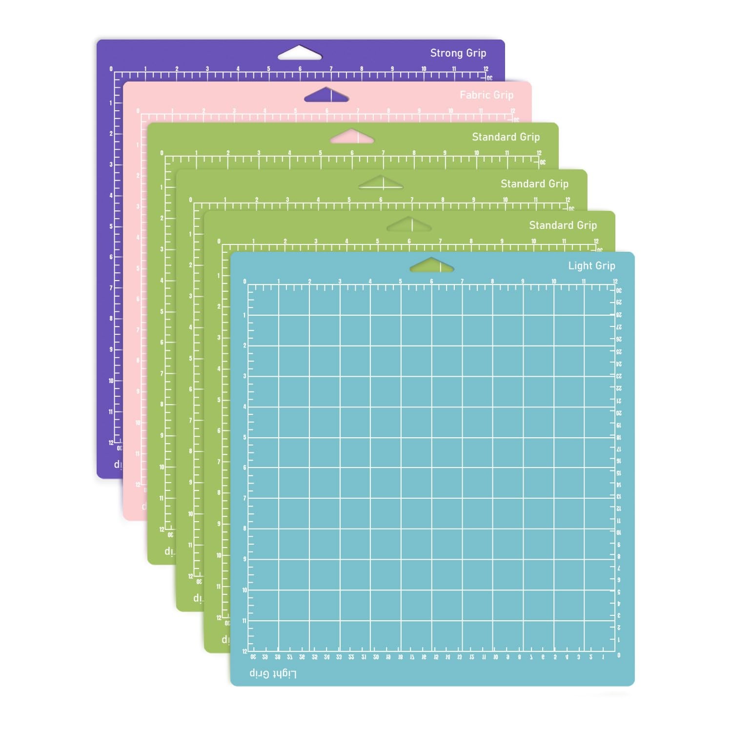 [6 Pack] Cutting Mat (12x12) Inch for Cricut Maker and Explore Cutting Machines