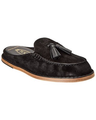Tod S Suede Mule Women's Black 35