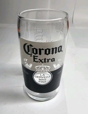 Corona Extra 2021 Limited Edition Bottle Shaped Nucleated Pub Half Pint Glas