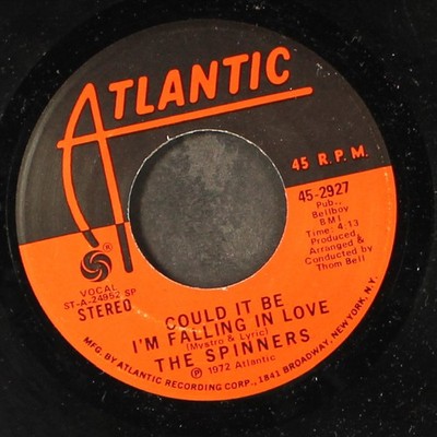 SPINNERS: could it be i'm falling in love / just you and me baby ATLANTIC 7''