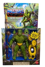 Moss Man Flocked Masters Of The Universe Mattel Retro Figure Collectors Edition