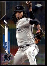 Jose Urena 2020 Topps Chrome #185 Marlins MLB READ FREE SHIPPING AutographDen