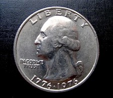 🔥1776-1976 MINT ERRORS RARE 5.76 GRAMS .25C GEORGE WASHINGTON QUARTER