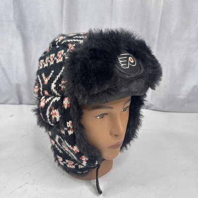 Philadelphia Flyers Winter Warm Hat Adult Ear Flap Trapper Old Time Hockey (OTH)