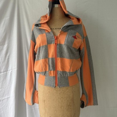 Vintage Vivienne Westwood Red Label Orange And Grey Color Block