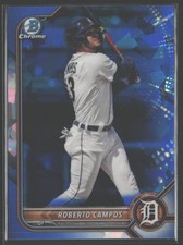 2022 Bowman Draft Sapphire Edition #BDC-39 Roberto Campos