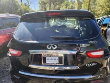 14-15 Infiniti QX70 Surround View Deck-Lid Liftgate Assembly Black KH3 OEM