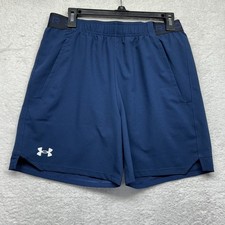 Under Armour Mens Size M Blue Vanish Woven 6" Shorts