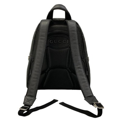 GUCCI Jumbo GG Backpack 819065 Black Leather Backpack | eBay