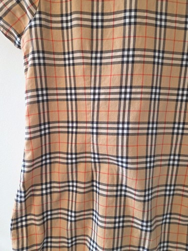 BURBERRY AUTHENTIC Ladies Nova Check Shirt Cotton Dress Aged 13/15, UK Small - Picture 12 of 20