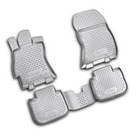 Set FußMatten Nach Maß Aus TPE - Kompatibel FüR Subaru Outback (09/09>02/15)