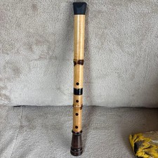 Shakuhachi 1 Shaku 5 Sun Kocho Japanese Traditional Musical Instrument with Case