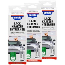 Kratzer Entferner für alle Lacke 3 X Presto 368745 Kratzerentferner KFZ Boot