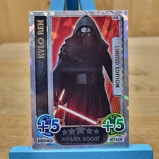 Star Wars Force Attax Kylo Ren #LESB Limited Edition Topps Trading Card