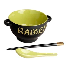 Green Ramen Bowl Set 1 Set