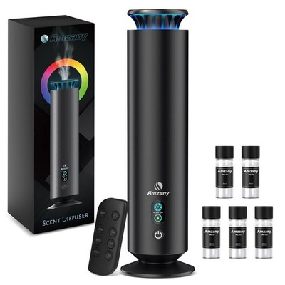 Waterless Scent Diffuser Kit 2000 sq.ft. Home Office Hotel Spa 7-Light Remote