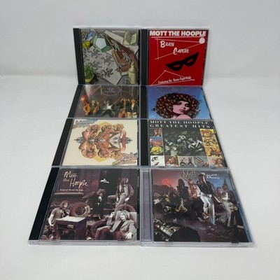 Mott The Hoople   Brain Capers/Rock Roll/Hits/Mixed Up Kids/Shouting (8 CD Lot)