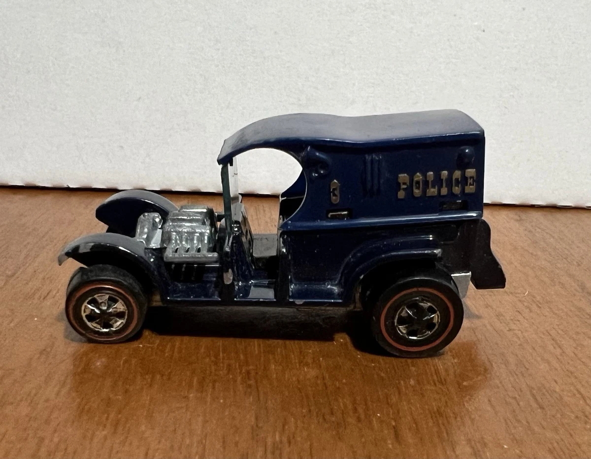 Hot Wheels Redlines Vintage Manufacture Diecast Police Vehicles