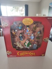 Mickeys A Christmas Carol Vintage 10 Figure S...
