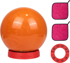Red Bowling Ball Spinner,Perfect for Cleaning Polishing or Holding Ball,360° Rot