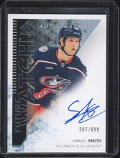2023-24 SP Authentic #RFWA-SK Samuel Knazko '13-14 Retro Future Watch Auto #/699