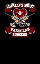Weltbester Gefäßchirurg: leeres 5x8 Notizbuch für Arztnotizen