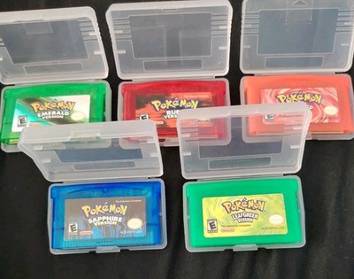 ''NEU'' Pokémon Game Boy Advance Feuerrot, Blattgrün, Saphir, Rubin, Smaragd! 
