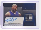 SHAQUILLE O'NEAL 2021-22 ULTIMATE SPORTS AUTO MEMORABILIA BLUE PATCH /3 Q7128