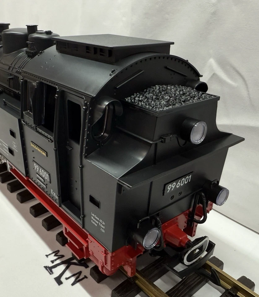 G Scale LGB 2080D DB Deutsche Reichsbahn 2-6-2 Steam Locomotive #99 6001 - Image 4 of 4
