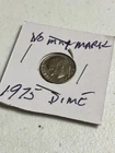 1975 Roosevelt Dime. No Mint Mark.   Proof Dime.