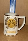 NFPL 72 73 Shooting Range Presentation Mug cream and gold 5" NFPL 72 73 