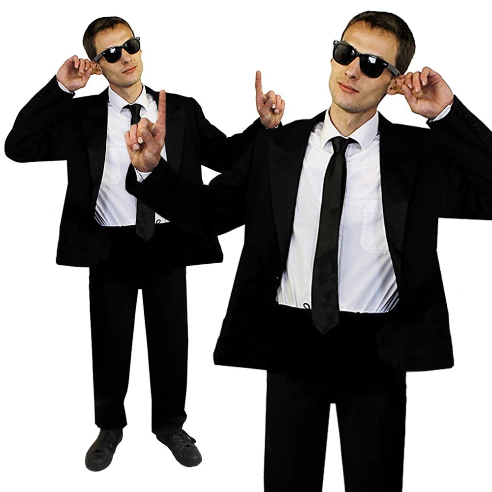 Gittergewebe Optional Spalt kostüm schwarzer anzug Hat verloren