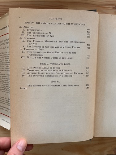 The Basic Writings of Sigmund Freud. 1938. The Modern Library. - Bild 11 von 12
