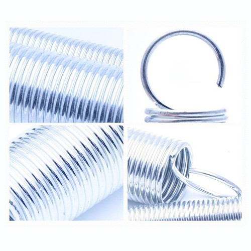 Galvanised Expansion Spring 2mm Wire Dia Extension Tension Spring Metal Spring - Picture 7 of 8