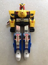 Robot  Bioman 3 Liveman 20 cm - 1988 - bandai (pas complet)