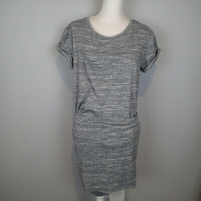 maeve t shirt dress Maeve Short Sleeve Twofer Oversized Tee Maxi Dress