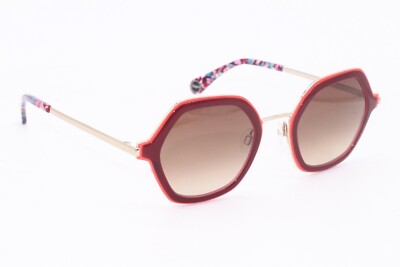 NEW WOOW OPTICAL SUPER LOOP 2 COL5465 BURG GRADIENT AUTHENTIC SUNGLASSES 50-23