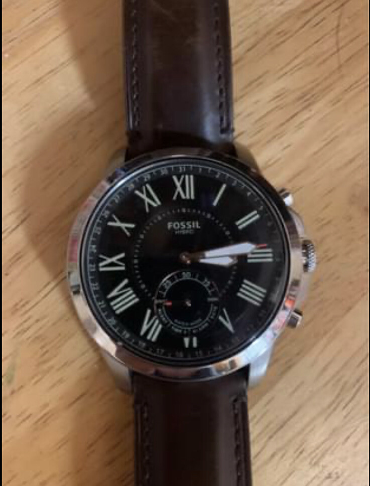 Fossil FTW1122 Grant Stainless Steel 