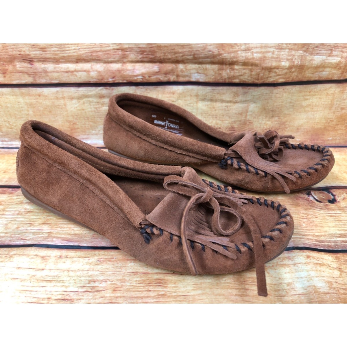 靴 MINNETONKA/KILTY TURQ 402S Minnetonka Moccasins 402S - Women's Kilty Hardsole Moccasin