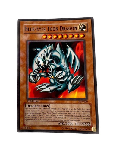 Blue-Eyes Toon Dragon SDP-020 1st Edition Starter Deck: Pegasus