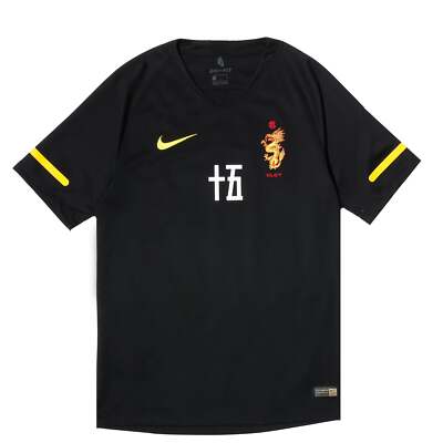 Nike x Clot Soccer Jersey Black 15th Anniversary AV4992-010 Size