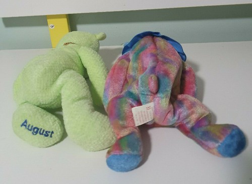 TY BEANIES TEDDY BEARS AUGUST AND SEPTEMBER - Picture 2 of 2