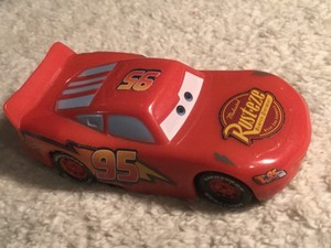 plastic lightning mcqueen car