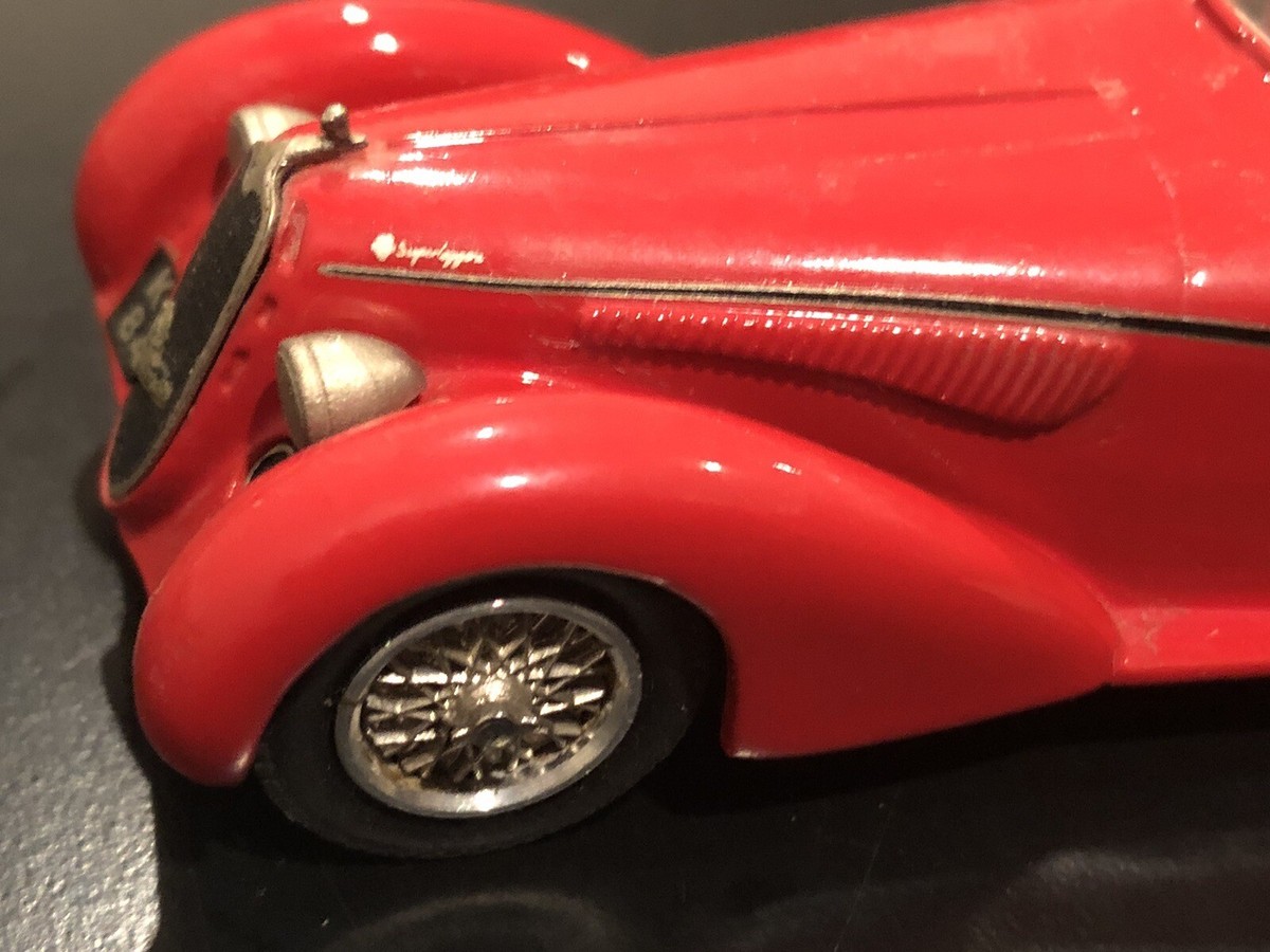 Western Models Alfa Romeo 1938 8C 2900B Spyder - White Metal