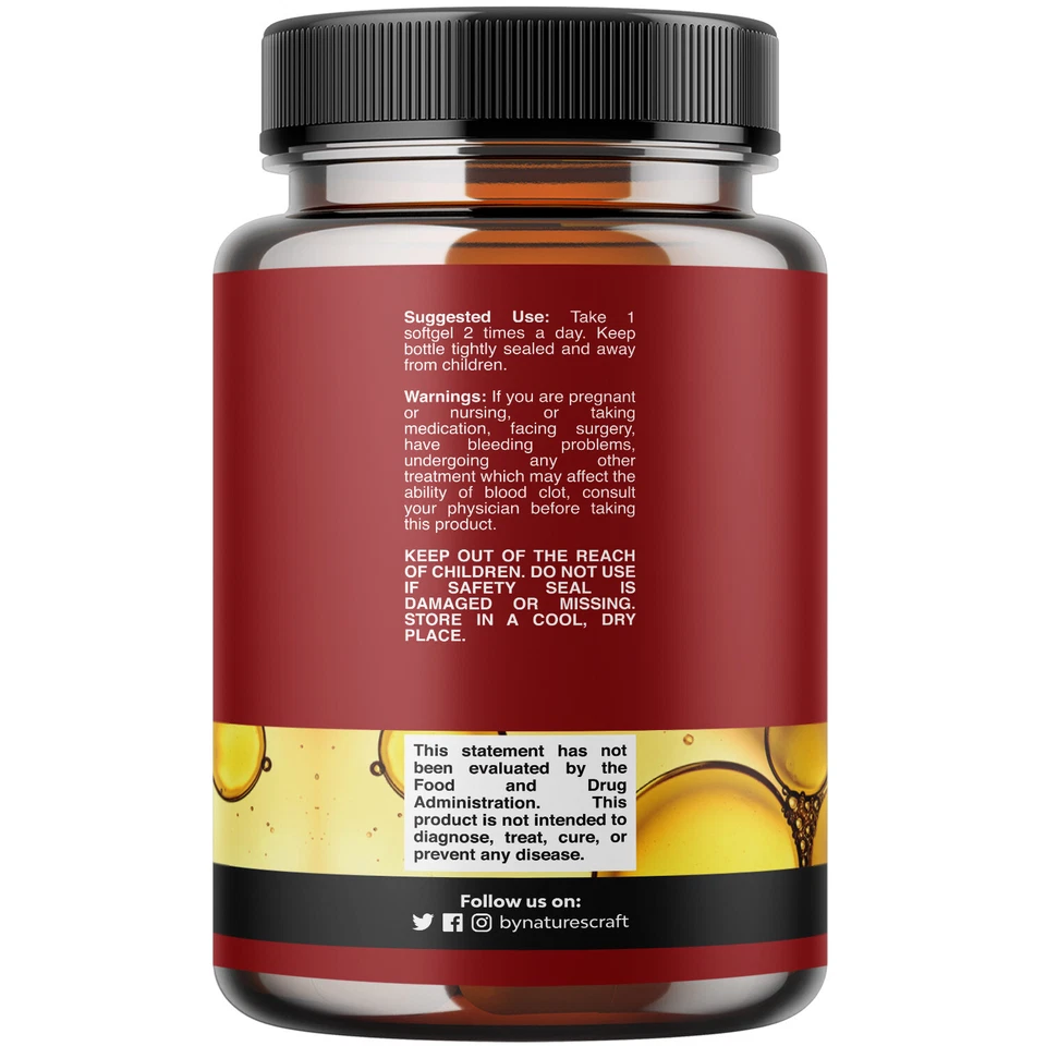 Icelandic Cod Liver Oil Softgels - Wild Caught EPA DHA Omega 3 Fish Oil 100ct - Image 2 of 4