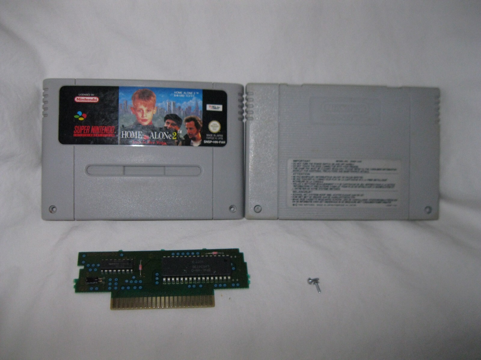 home alone 2 authentique version originale super nintendo fah