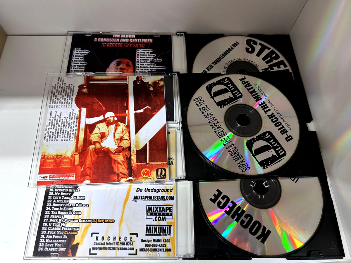 3x D-Block Mixtape Promo Mix CD Lot Sheek Styles P Jadakiss DJ